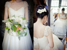 Beach Wedding Dresses Aline Sweetheart Sexy Beading Simple Tulle Bridal Gown JKW203|Annapromdress