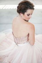 Simple Wedding Dresses A-line Sweetheart Elegant Sequins Lace Cheap Bridal Gown JKW262|Annapromdress