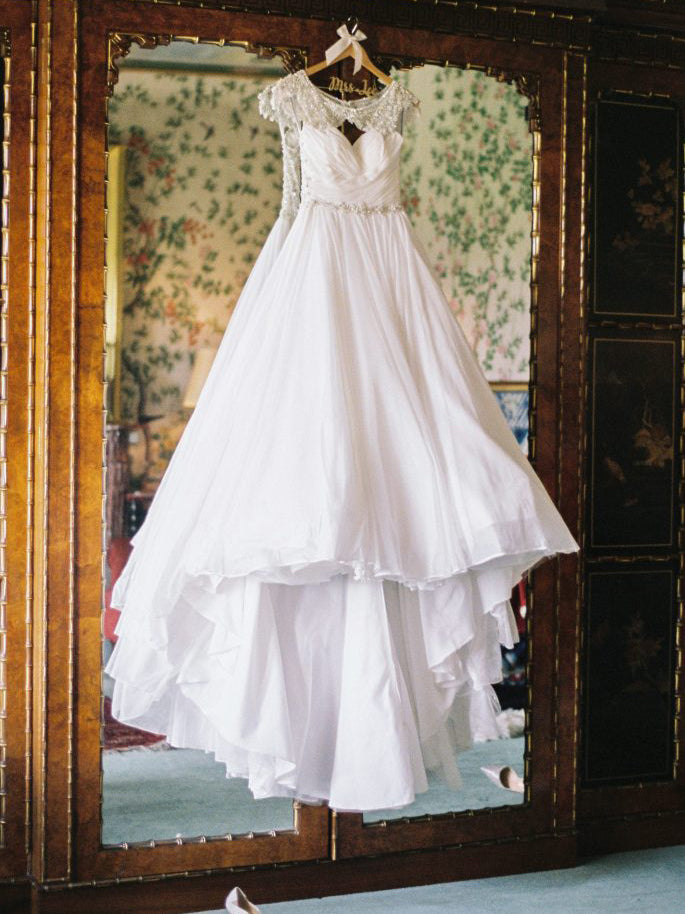 Sparkly Wedding Dresses Scoop A Line Open Back Romantic Beading Chiffo Anna PromDress Sparkly Wedding Dresses Scoop A Line Open Back Romantic Beading Chiffo Anna PromDress