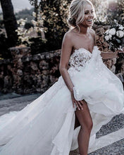 Beautiful Wedding Dresses A Line Sweetheart Appliques Sexy Princess Bridal Gown JKW316|Annapromdress