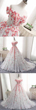 Ball Gown Wedding Dresses Off-the-shoulder Lace Romantic Beautiful Bridal Gown JKW341|Annapromdress