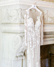 Chic Embroidery Appliques Long Sleeve Romantic Mermaid Wedding Dress,JKZ6131|Annapromdress