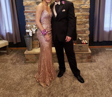 Sheath Spaghetti Straps Sexy Long Lace Prom Dresses Party Dress GJS286