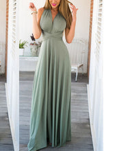 simple prom dresses A-line Scoop Floor-length Chiffon Prom Dress/Evening Dress #MK015