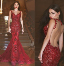 Mermaid prom dress  Gorgeous Appliques 2022 Long Prom Dress Evening Dress MK0519