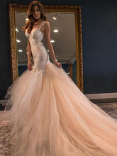 Sheath/Column Scoop Sweep/Brush Train Tulle Prom Dress/Evening Dress #MK0544