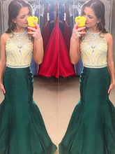 cheap prom dresses Trumpet Mermaid Scoop Floor-length Taffeta Prom Dress Evening Dress MK072