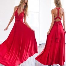 Stylish Open Back Matron of Honor Dress Long Prom Dress Bridesmaid Dress MK513