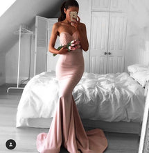 Long Prom Dress Strapless Mermaid Prom Dress/Evening Dress MK529