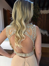 Mermaid prom dress  Beading Scoop 2022 Long Prom Dress Evening Dress MK5471