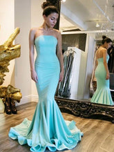 Mermaid Prom Dress Strapless Mermaid Long Prom Dress Evening Dress 2022 MK556