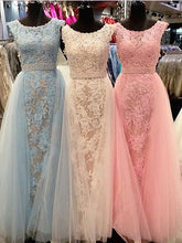 Gorgeous Appliques Prom Dress Long Chiffon Tulle Prom Dress/Evening Dress MK590