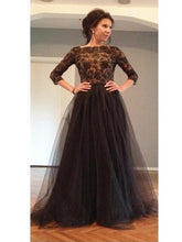 Long Sleeve Prom Dress Strapless A-line Prom Dress/Evening Dress MK602