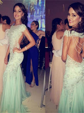 Beautiful Prom Dress Off-the-shoulder Backless Prom Dress/Evening Dress MK603