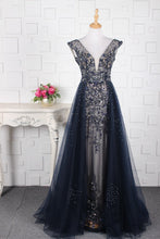 Beaded Long Prom Dress 8th Graduation Dress Custom-made School Dance Dress YDP0741