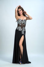 Sexy Prom Dresses 2022 Black Sheath Sweetheart Floor-length Evening Dress AMY026