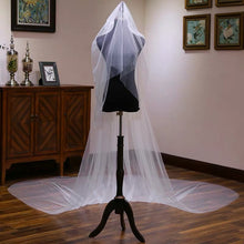Ivory Tulle Wedding Veils Bridal Cathedral Veil JV001|Annapromdress