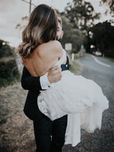 Delicate Appliqued Tulle Wedding Dresses A-line Long Bridal Gowns JKB5108|Annapromdress