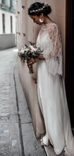 Two Piece Lace Chiffon Convertible Beach Wedding Dresses NA1201|Annapromdress