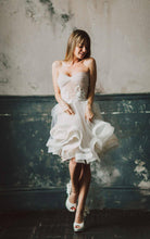 Cute Sweetheart Strapless Short Wedding Dress Summer Modest Tulle Appliques Bridal Gown YSL1775|annapromdress