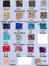 sequins lace color chart|Annapromdress